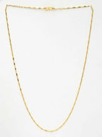 NVR Women Gold Plated Handcrafted Minimal Chain | Grocsy