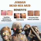 Wild Oak Jordan Dead Sea Healing Mud Face Mask | Grocsy