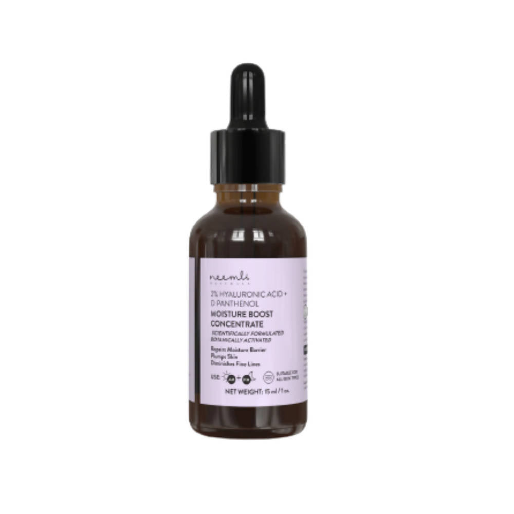 Neemli Naturals 2% Hyaluronic Acid + D Panthenol Moisture Boost Concentrate | Grocsy