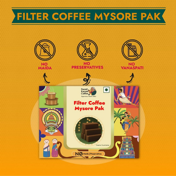 Sweet Karam Coffee Filter Coffee Mysorepak | Grocsy