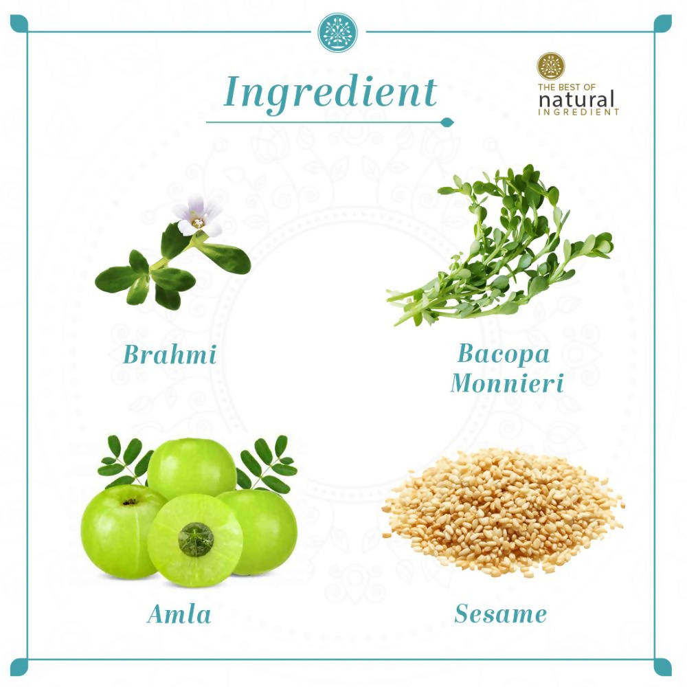Khadi Natural Amla & Brahmi Hair Oil | Grocsy
