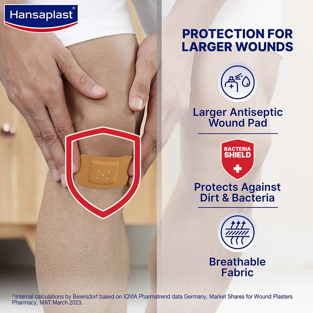 Hansaplast Antiseptic Jumbo Bandage | Grocsy