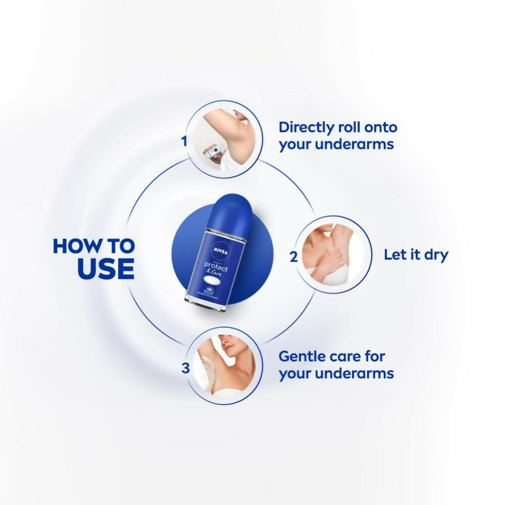 Nivea Protect & Care Roll On | Grocsy