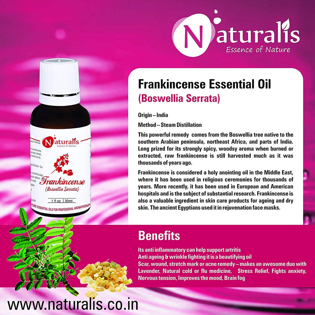 Naturalis Essence of Nature Frankincense Essential Oil | Grocsy