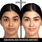Lakme 9 To 5 Primer + Matte Perfect Cover Foundation N200 Neutral Nude | Grocsy