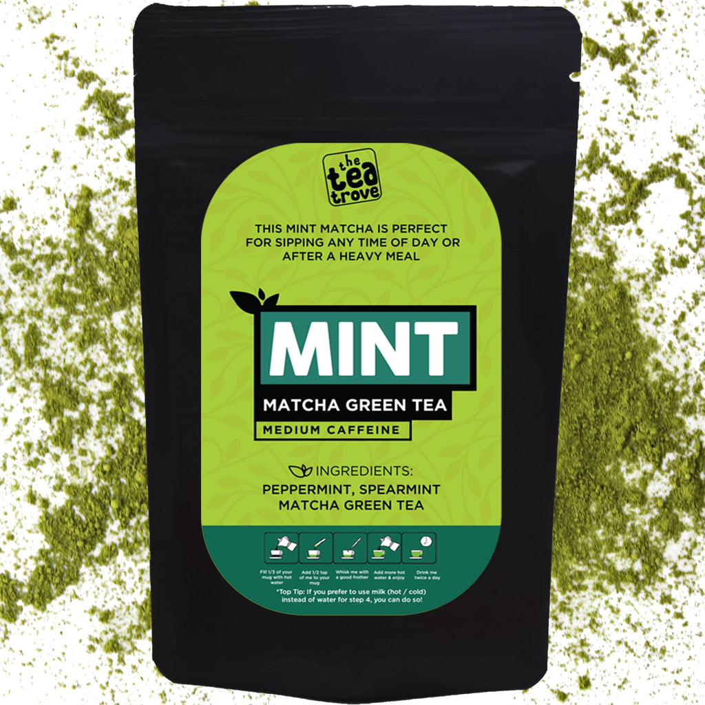 The Tea Trove - Mint Matcha Green Tea | Grocsy