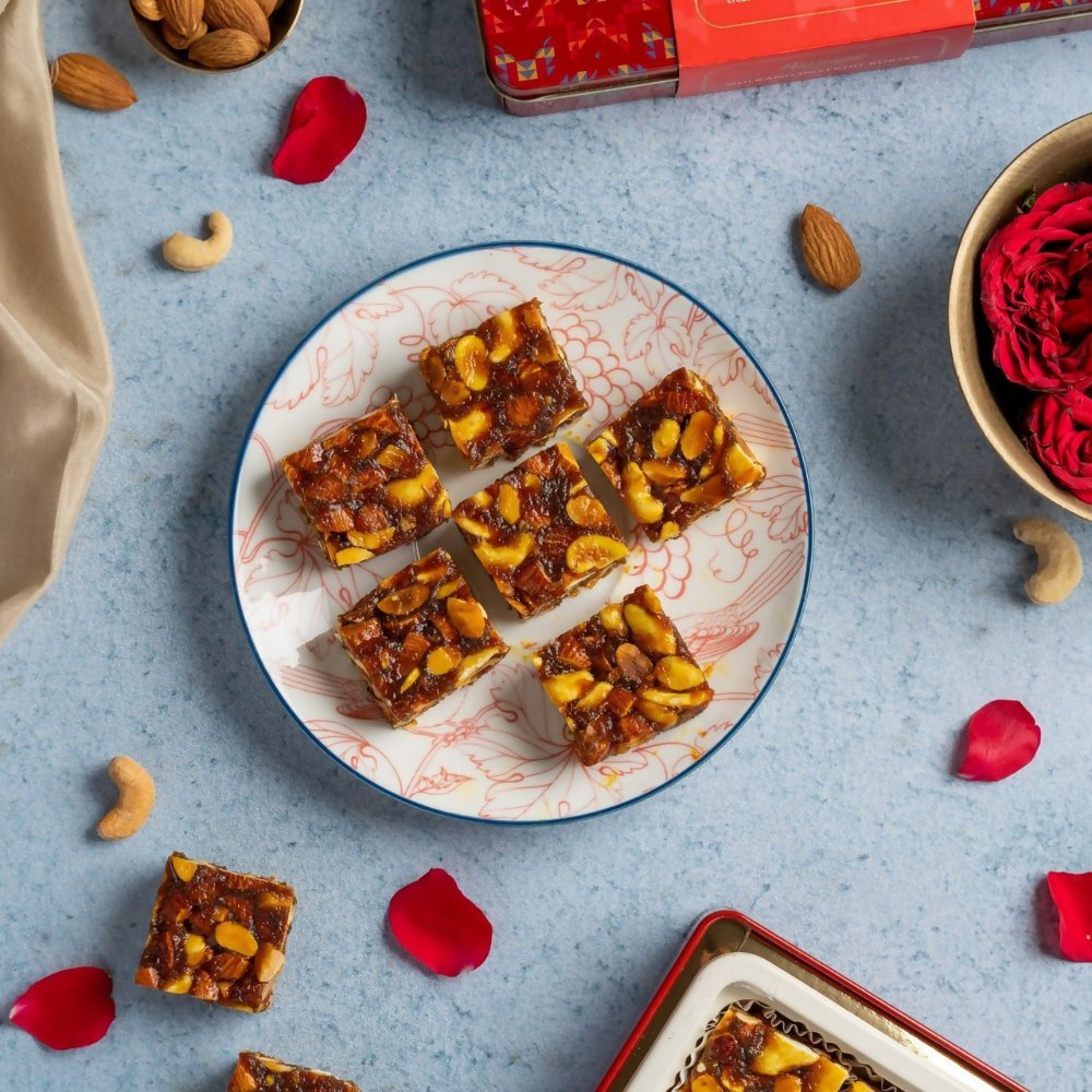 Haldiram's Gulkand Dryfruit Burfee | Grocsy