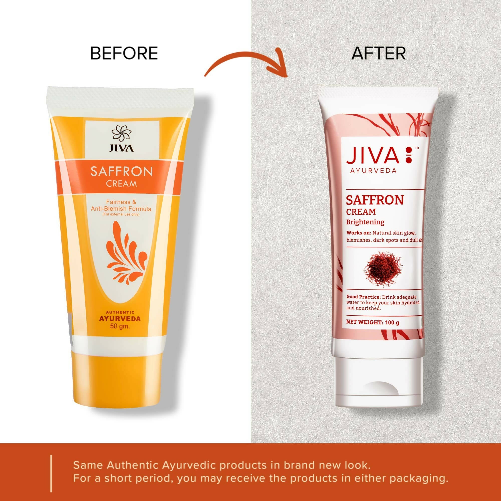 Jiva Ayurveda Saffron Cream | Grocsy