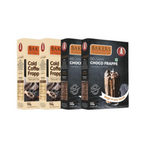 BAKERS Cold Coffee Frappe Powder & Belgian Choco Frappe Powder | Grocsy
