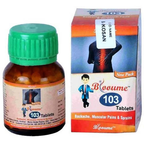 Bioforce Homeopathy Blooume 103 Tablets | Grocsy