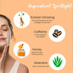 Glamveda Korean Ginseng & Honey Vitalizing Face Wash | Grocsy