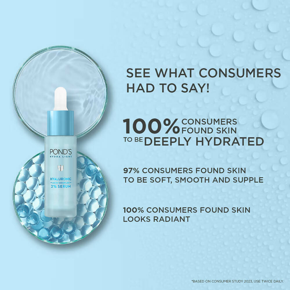 Ponds Hydra Light Hyaluronic Acid Complex 2% Serum | Grocsy