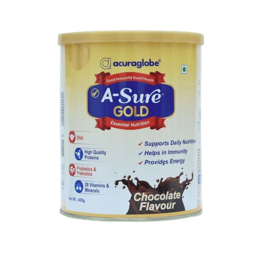 Acuraglobe A-Sure Gold Powder - Chocolate Flavor | Grocsy