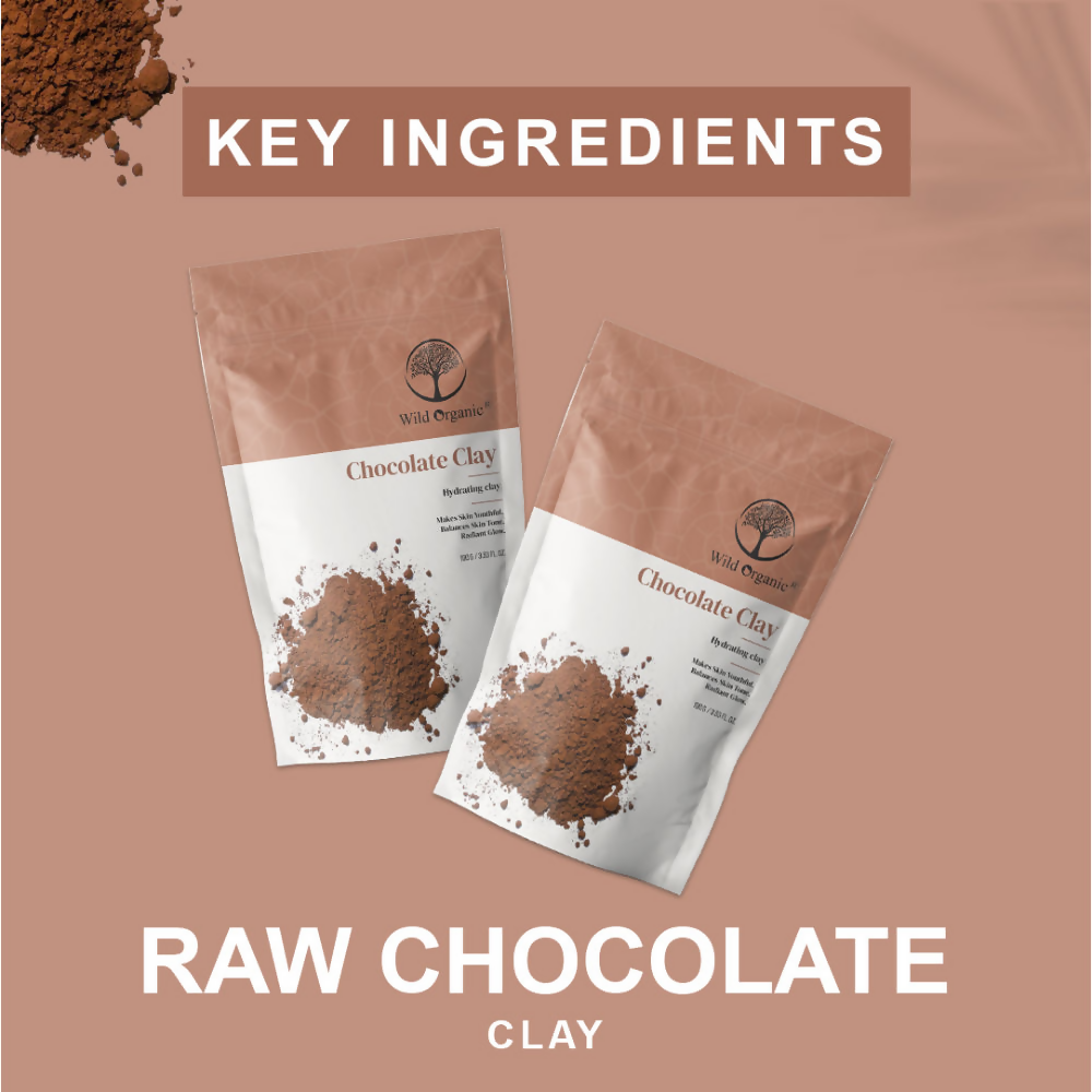 Wild Organic Chocolate Hydrating Clay Powder | Grocsy