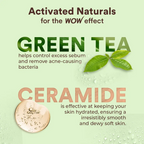 Wow Skin Science Green Tea & Ceramide Moisturizing Soap | Grocsy