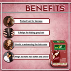 VedicAyurvedas No Ammonia Burgundy & No Ammonia Black Hair Color | Grocsy