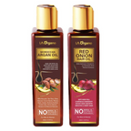 LA Organo Moroccan Multi-Purpose Hair Growth Oils Combo | Grocsy