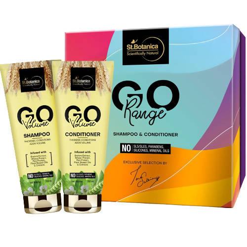 St.Botanica Go Volume Shampoo And Conditioner Combo | Grocsy