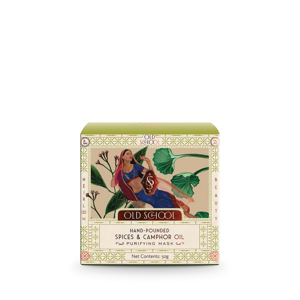 Old School Rituals Spices & Camphor Oil Purifying Face Mask | Grocsy