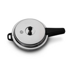 Butterfly Blue Line Wider Stainless Steel Pressure Cooker | Grocsy