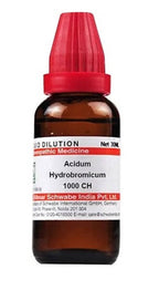 Dr. Willmar Schwabe India Acidum Hydrobromicum Dilution | Grocsy
