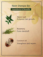 Ancient Living Neem Shampoo Bar | Grocsy