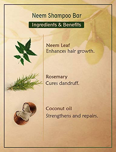 Ancient Living Neem Shampoo Bar | Grocsy
