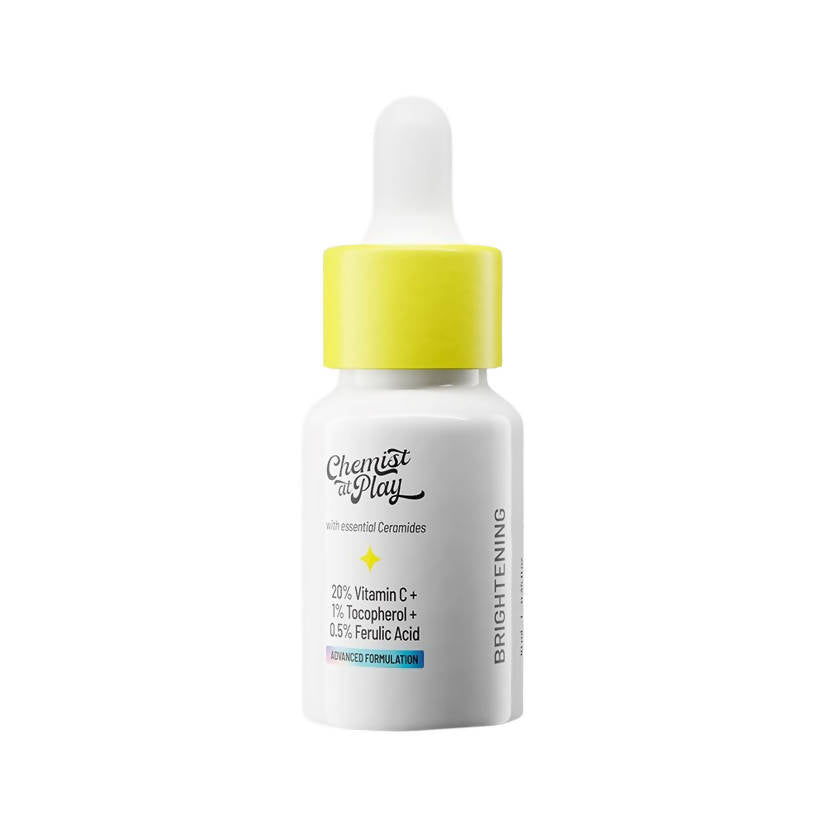 Chemist at Play 10% Vitamin C Skin Brightening Face Serum For Glowing, Radiant Skin | Grocsy