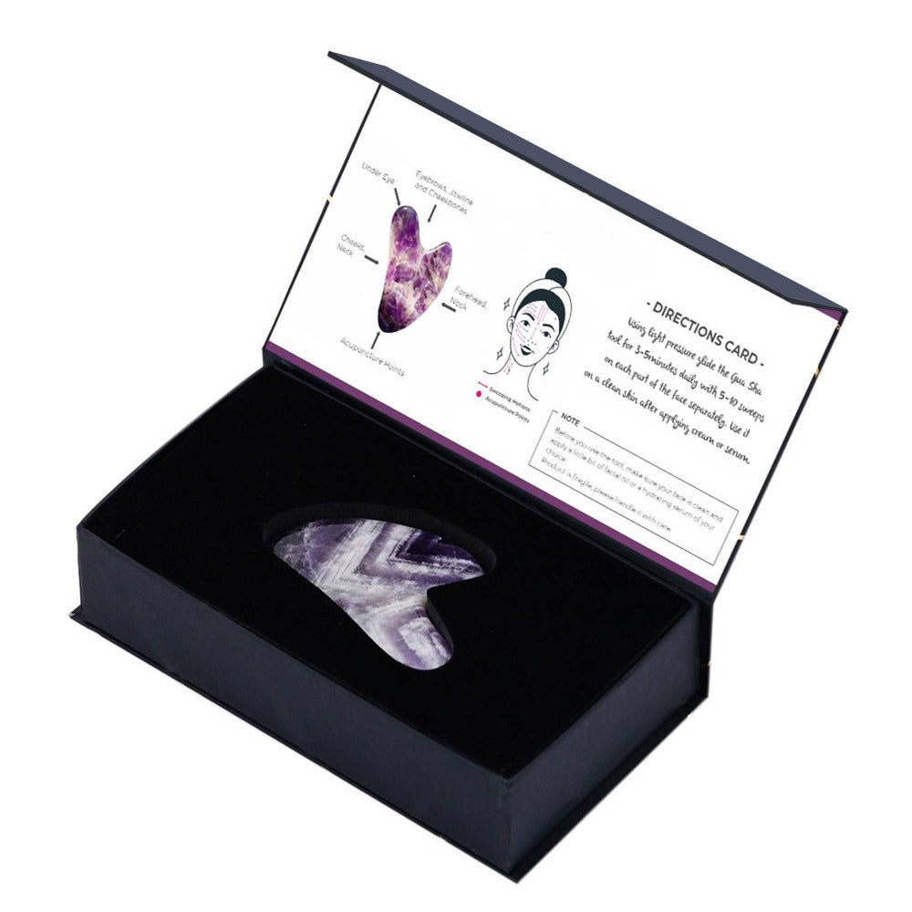 Zobha Amethyst Gua Sha | Grocsy