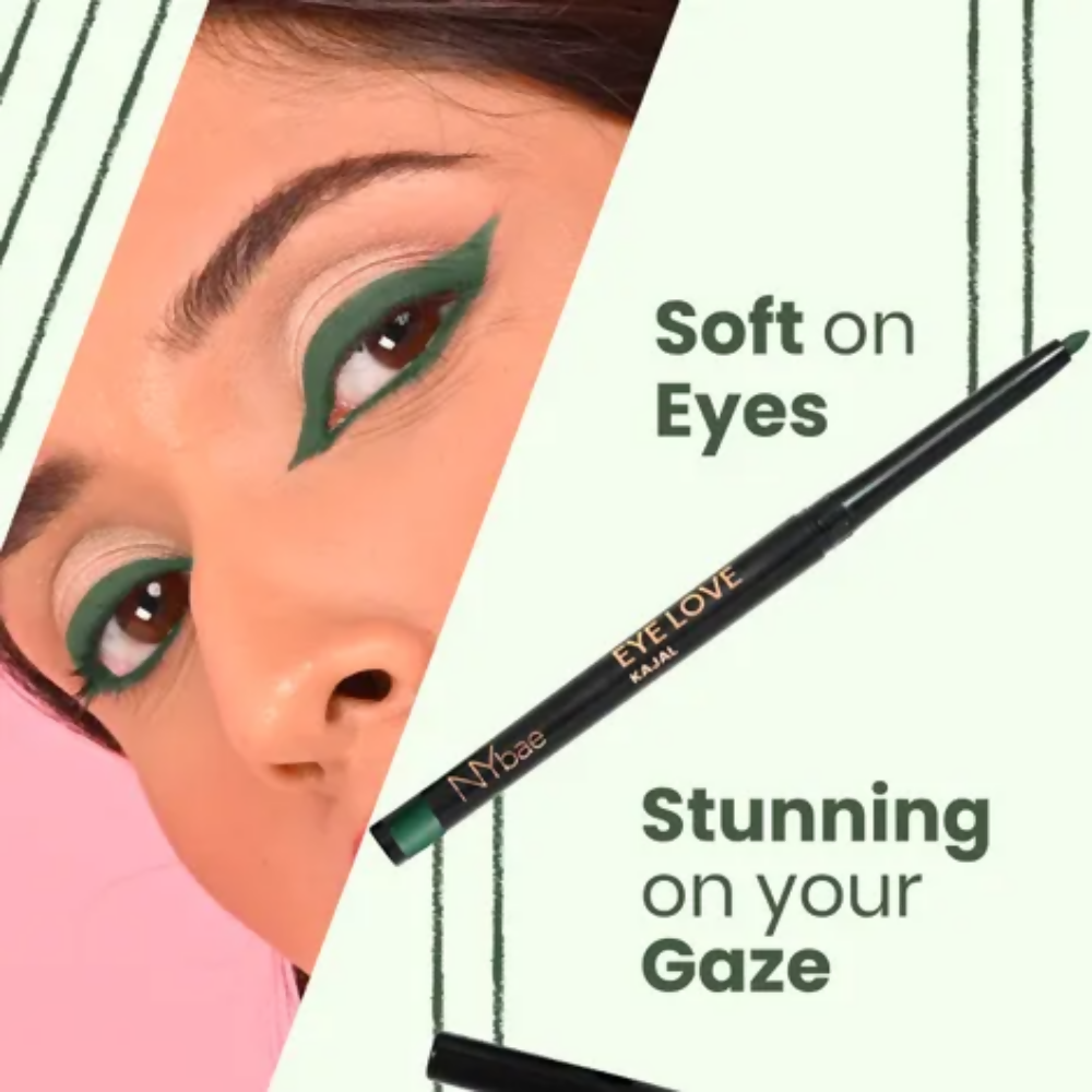 NY Bae Colored Kajal - Glitzy Green | Grocsy