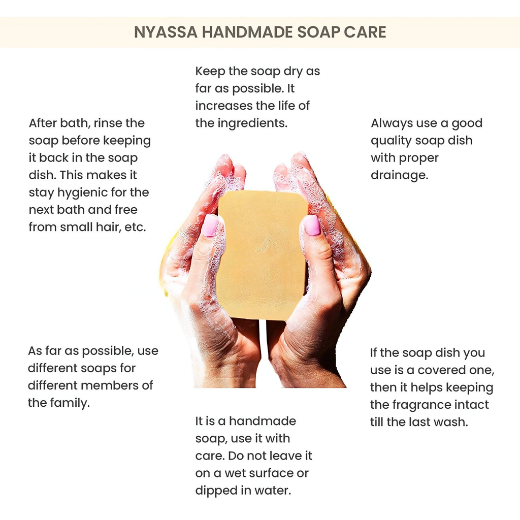 Nyassa Silkening Almond Butter Luxurious Handmade Soap | Grocsy