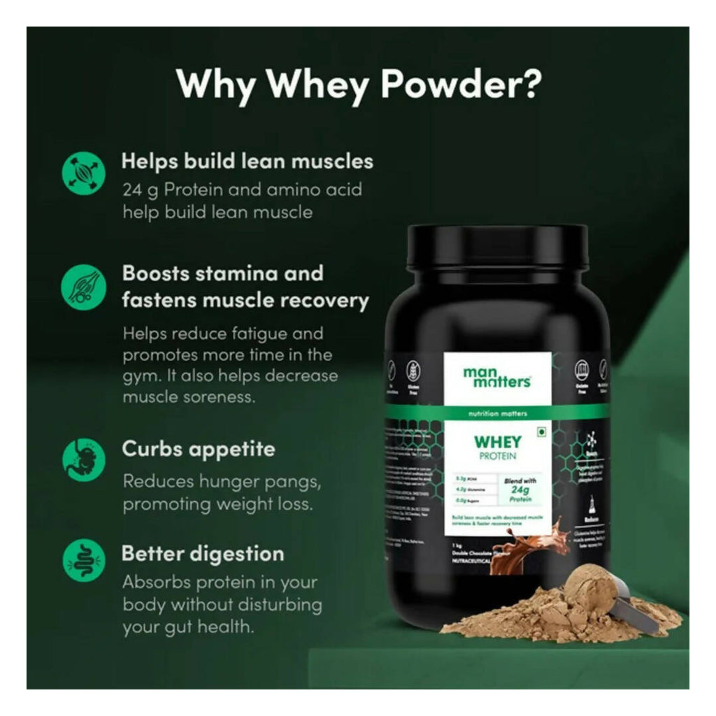 Man Matters Whey Protein Powder for Men | Grocsy