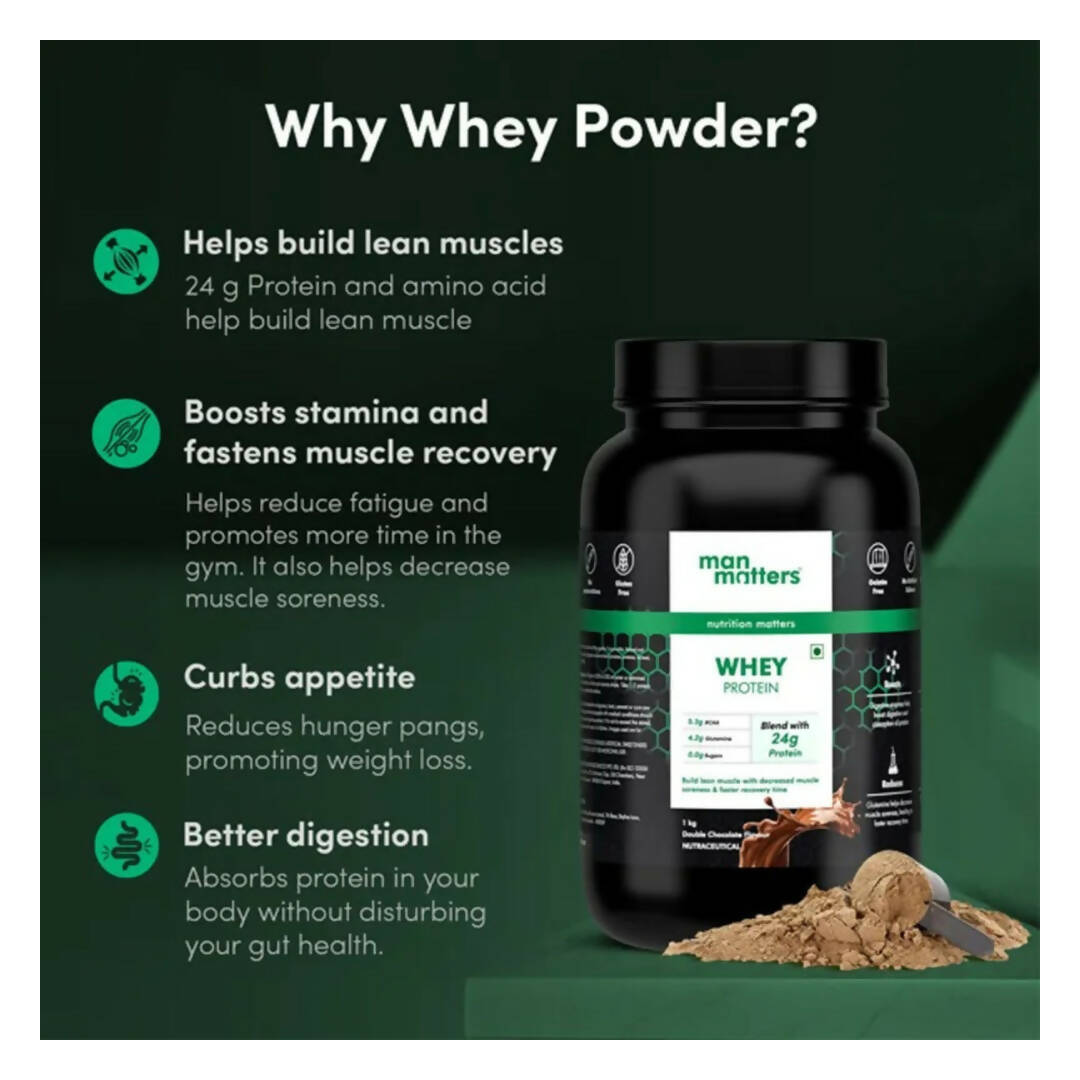 Man Matters Whey Protein Powder for Men | Grocsy