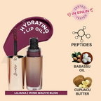 Dunamiss Liliana Hydrating Lip Oil Wine Mauve Bliss | Grocsy