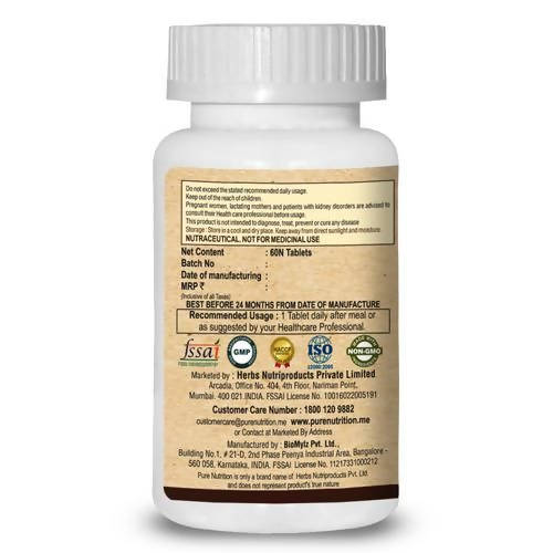 Pure Nutrition Selenium Max Tablets | Grocsy