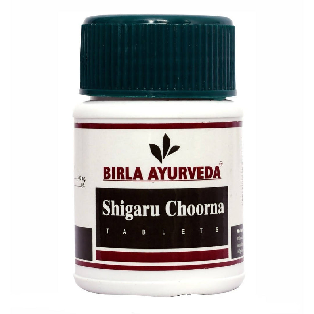 Birla Ayurveda Shigaru Choorna Tablets | Grocsy