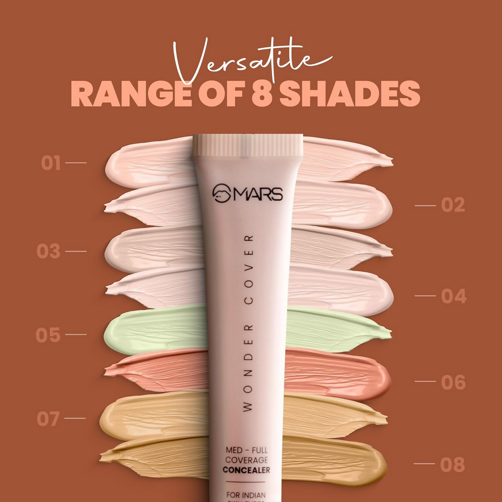 MARS Cosmetics Wonder Cover Liquid Concealer - Shade 05 | Grocsy