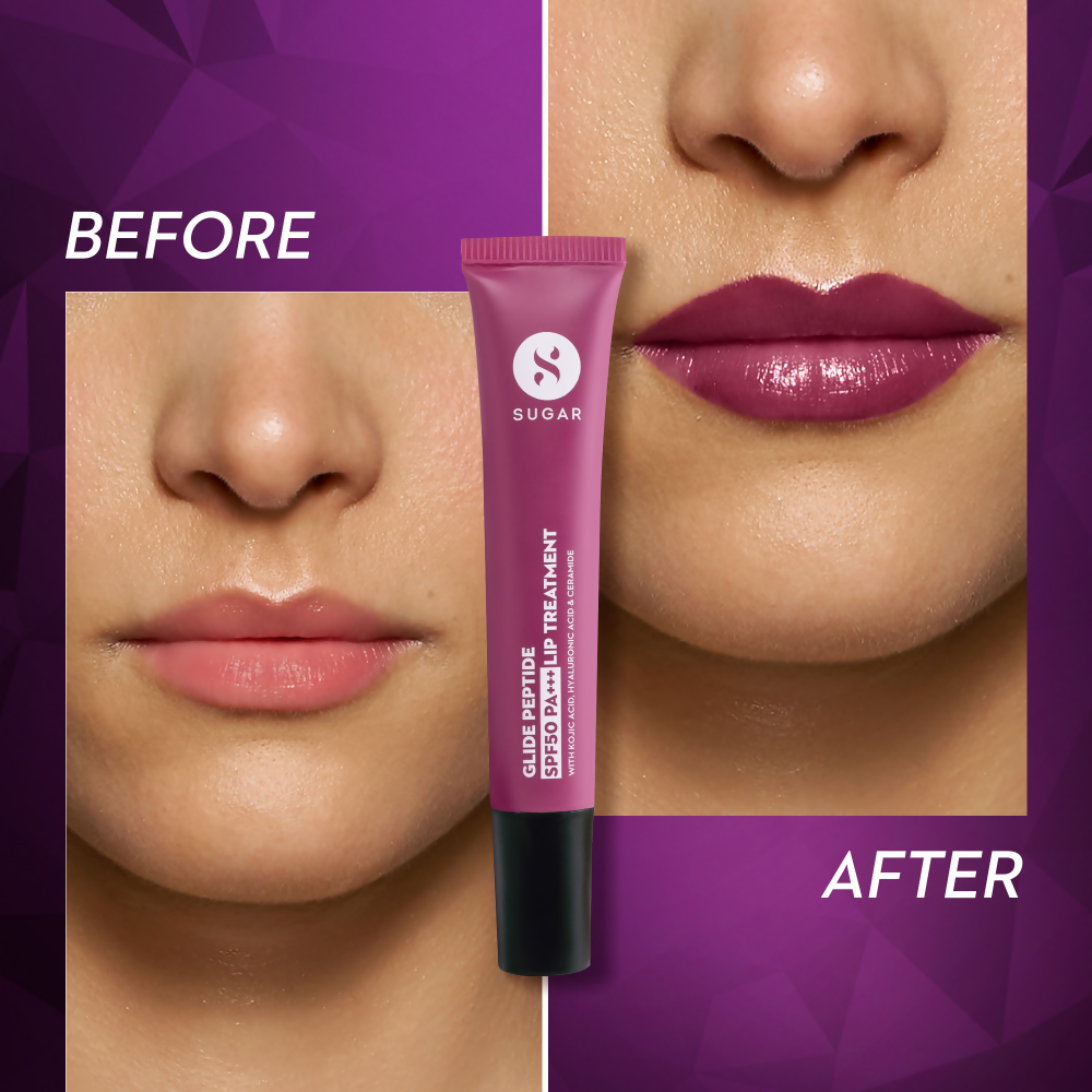 SUGAR Glide Peptide SPF50 PA+++ Lip Treatment - 02 Caramel Crepe | Grocsy