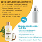 Coco Soul Bhringraj Hair Oil | Grocsy