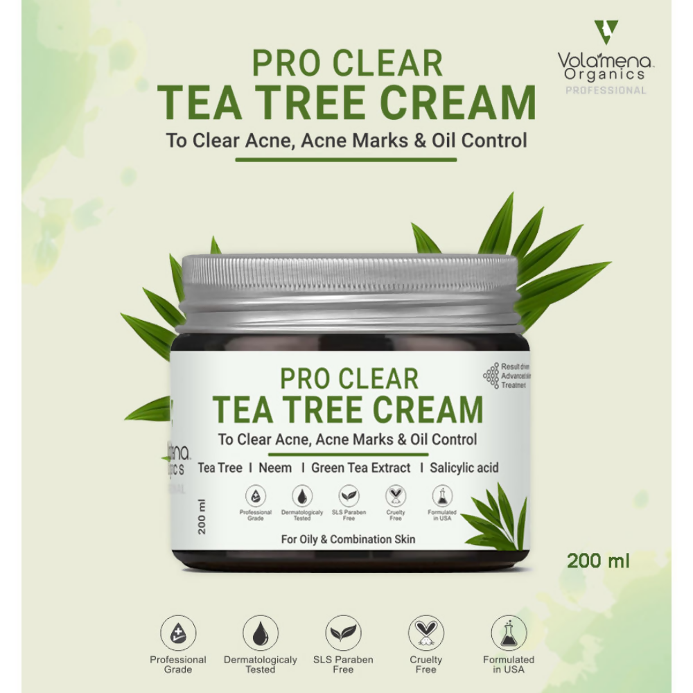 Volamena Pro Clear Mattifying Tea Tree Cream | Grocsy