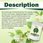 VedicAyurveda Herbal Wax Powder - Mogra | Grocsy