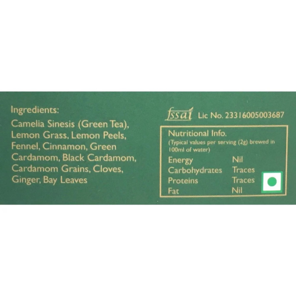 Tassyam Organics Masala Green Tea - Box | Grocsy