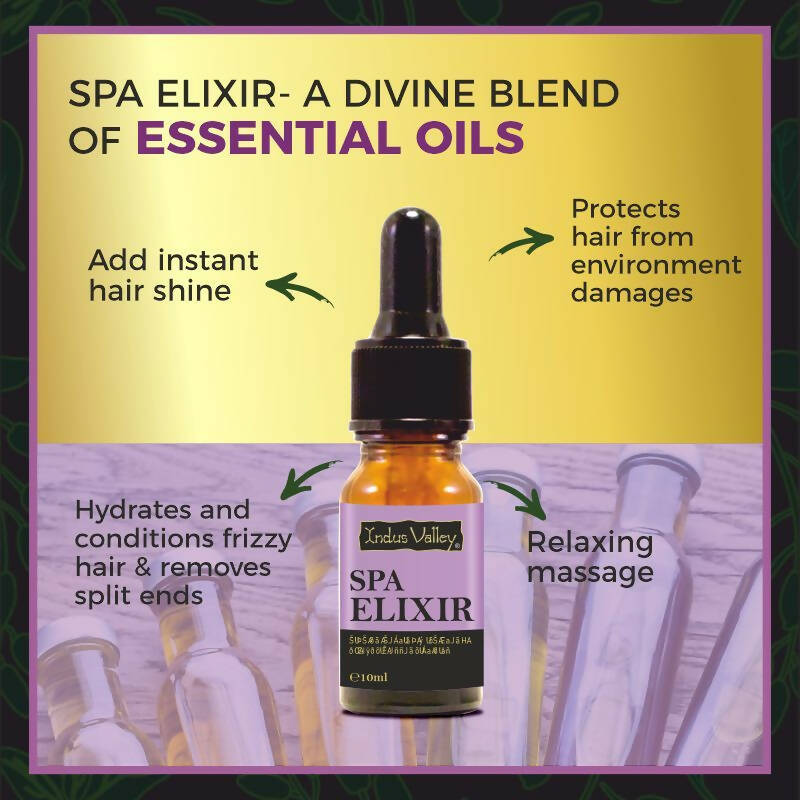 Indus Valley 100% Organic Hair Color & SPA with Essential Oil - Dark Brown | Grocsy