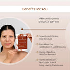 The Wellness Shop Chocolate Hair Removal Powder | Grocsy