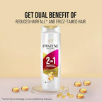 Pantene 2 in 1 Anti Hair Fall Shampoo + Conditioner, 340 ml | Grocsy