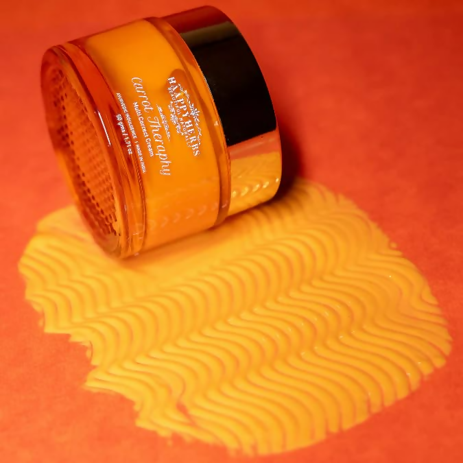Haappyherbs Carrot Theraphy Multi-Correct Cream | Grocsy