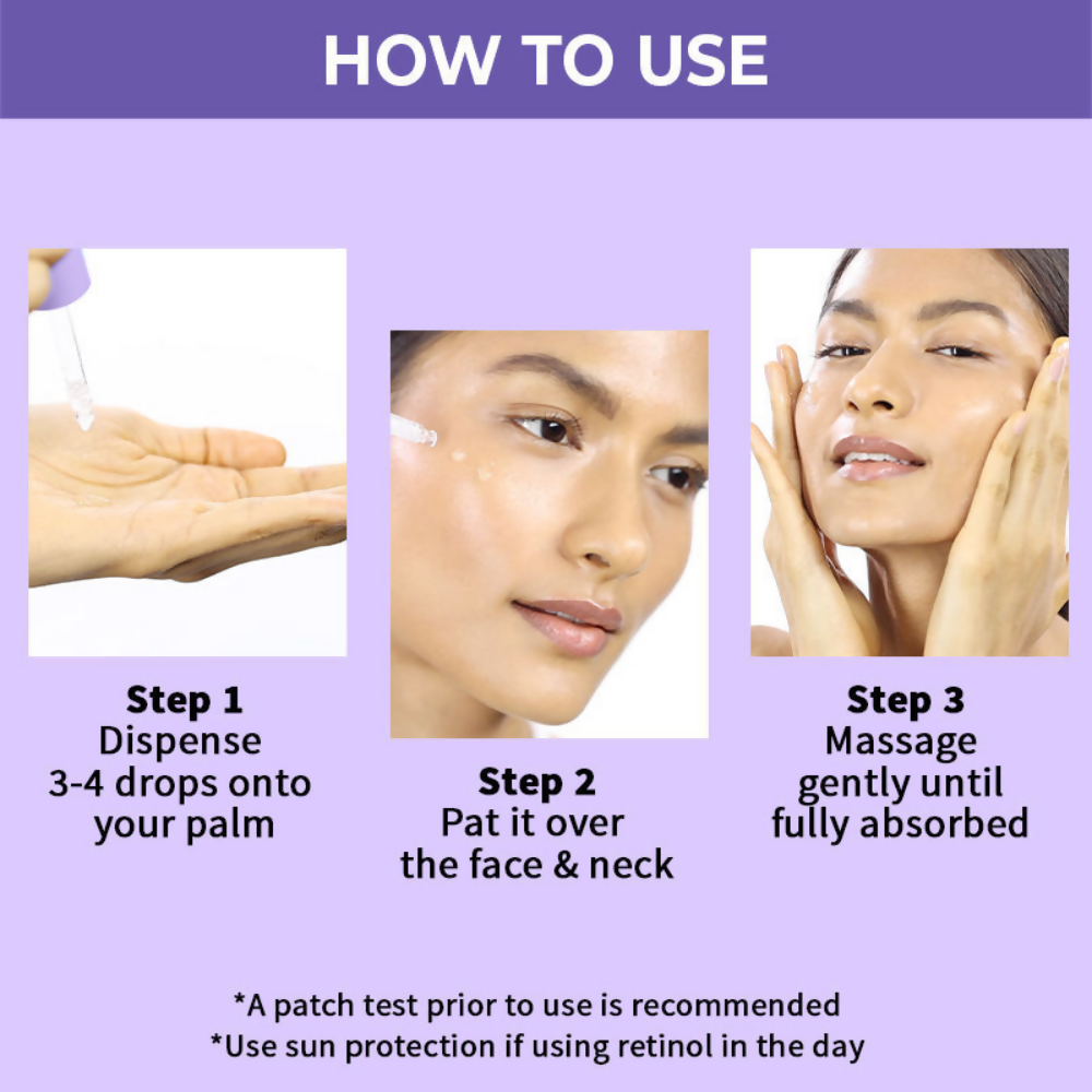 Nykaa SkinRX 2% Advanced Retinol Night Face Serum | Grocsy