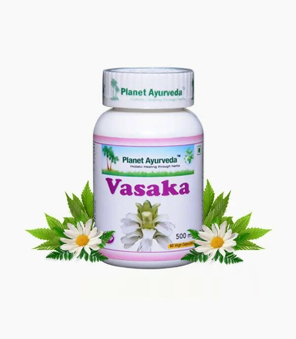 Planet Ayurveda Vasaka Capsules | Grocsy