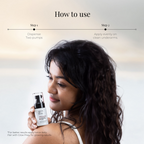 Green And Beige Deca Glow Underarm Brightening Serum | Grocsy