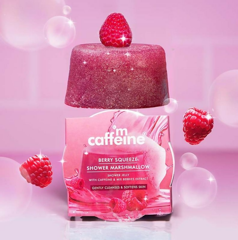 mCaffeine Berry Squeeze Shower Marshmallow Shower Jelly | Grocsy
